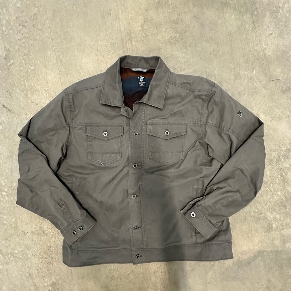 Kuhl Born In The Mountain The Outlaw Waxed Jacket size XXL